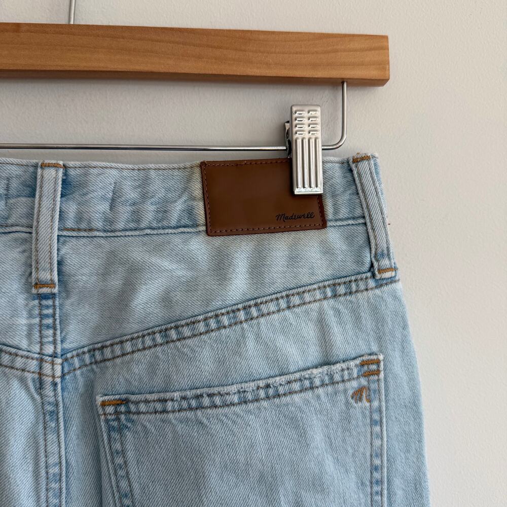 Madewell The Perfect Vintage Denim High Rise Straight Leg Jeans Blue 27 - Picture 6 of 11